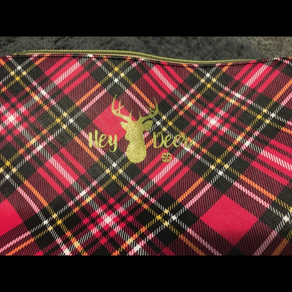 Plaid Zip Pouch - Picture 7 of 7